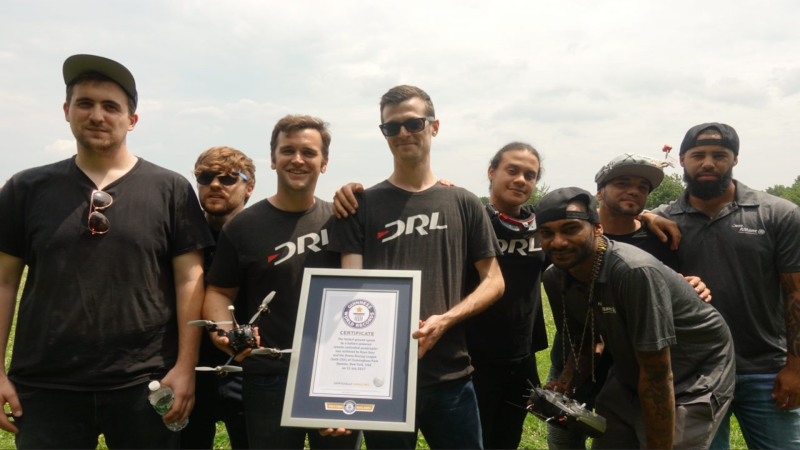 Drone Racing League Sets Guinness World Record for Fastest Drone