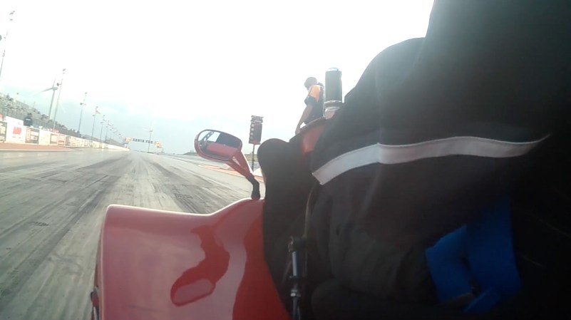 Watch This Yamaha R1-Powered Go Kart Toast the Quarter Mile