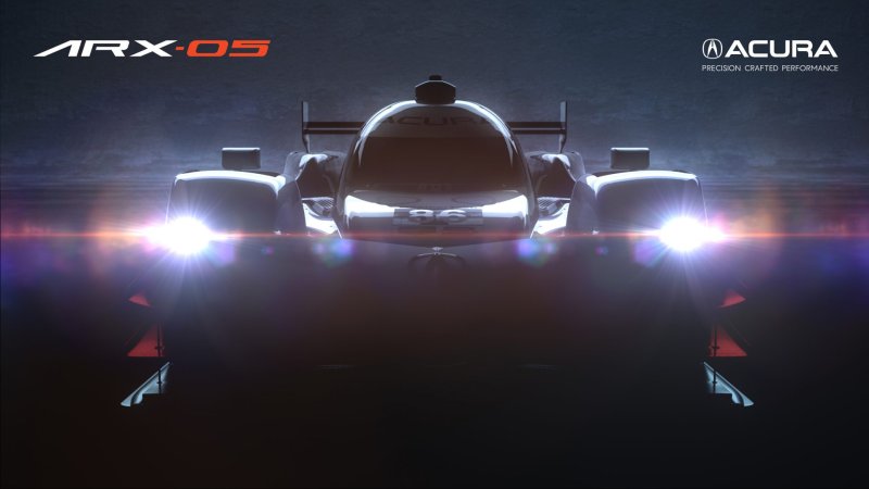 Acura ARX-05 Prototype Race Car Teased