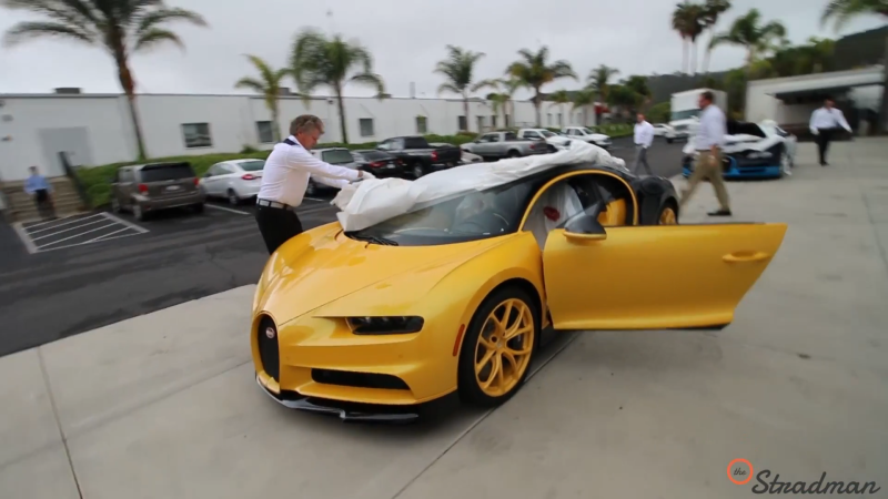 Unwrapping the First Customer Bugatti Chiron in the U.S.