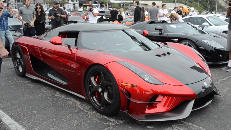 Watch the Only Koenigsegg Regera in America Head to Pebble Beach