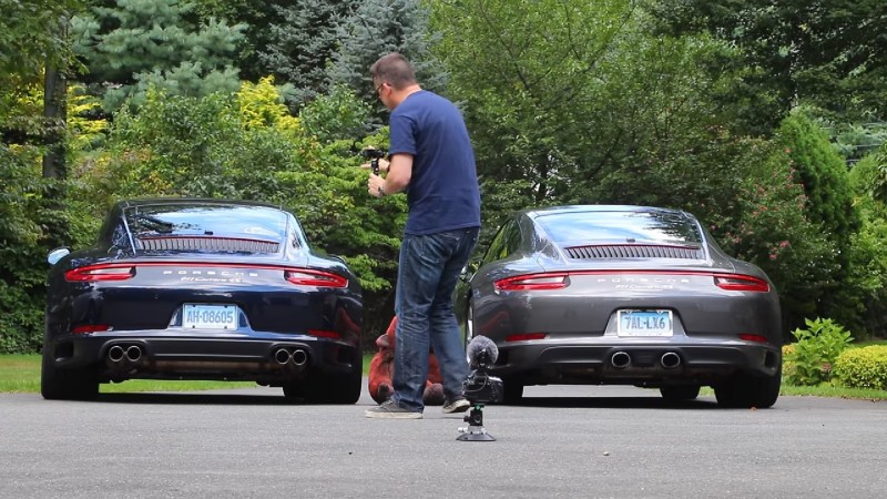 Porsche 911 Carrera 991.2 Sport Exhaust Comparison