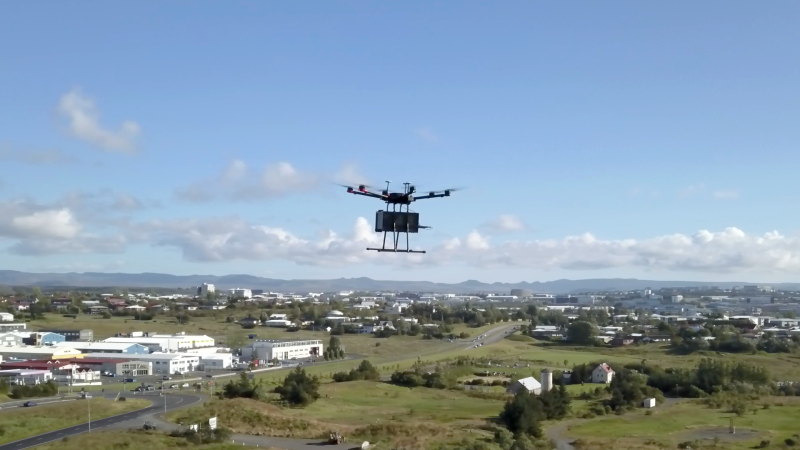 Flytrex Launches World’s First Autonomous Drone Delivery System in Iceland
