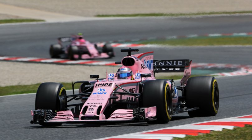 Force India Drivers Not Allowed To Race Together After Colliding at Belgian GP