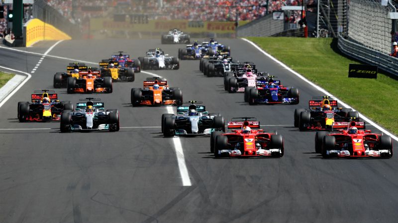 Formula 1 Season: Passes Declined Nearly 50 Percent in 2017