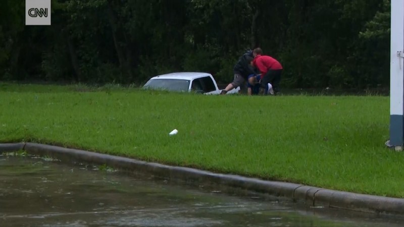 Watch These Journalists Become Heroes Rescuing Hurricane Harvey Flood Victims