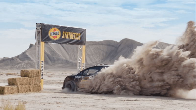 Ken Block Goes Full Dirt Playground in Pennzoil’s ‘Terrakhana’