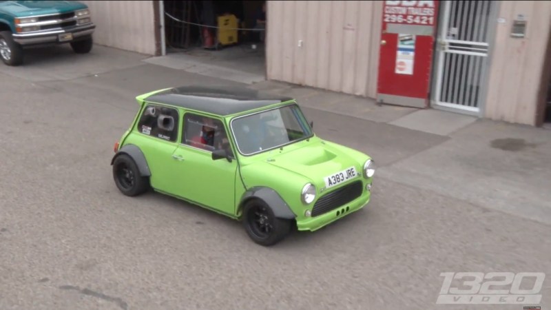 Ogle At This Mid-Engined, Hayabusa-Powered Austin Mini Race Car