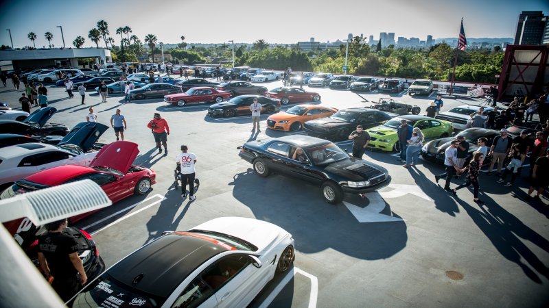 The Petersen Museum Organizes a Car Meet for the Premiere of Ken Block’s Climbkhana