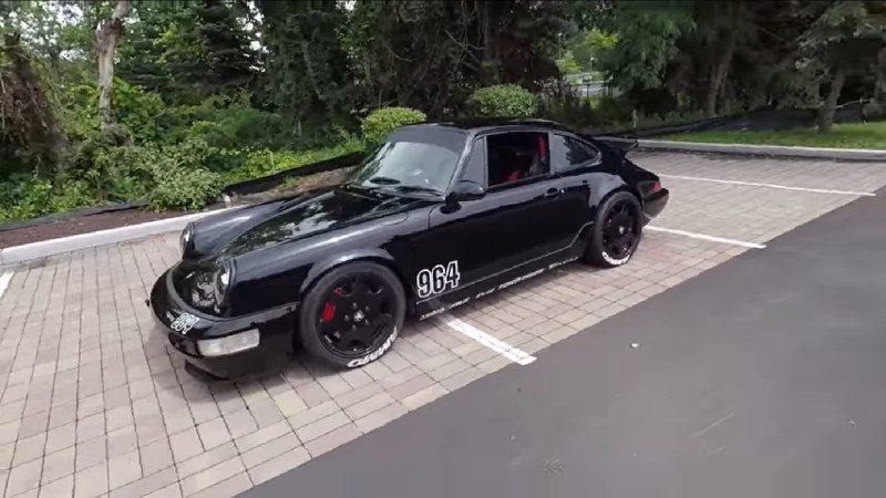 Watch Matt Farah Flog The AMMO Track Prepared Porsche 964