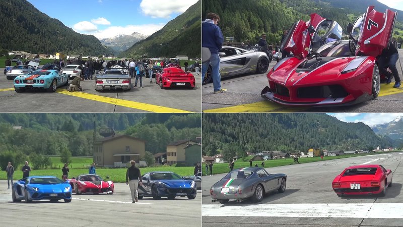 This Insane Supercar Drag Race Face-Off Just Might Blow Your Mind