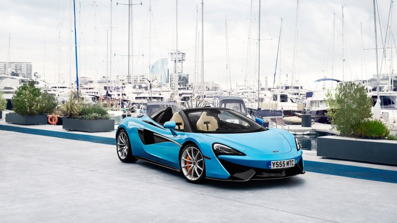 McLaren Struts Its Stuff at the Monaco Yacht Show