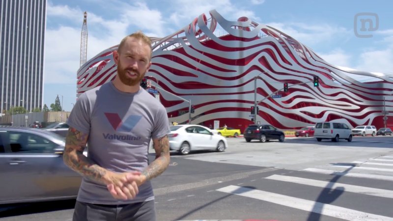 Formula Drift Champ Chris Forsberg Gets a Tour of the Petersen Automotive Museum