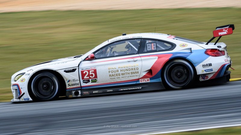 Bill Auberlen Celebrates Victory After 400th BMW Start at 2017 Petit Le Mans