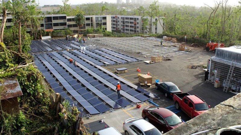 Tesla Restores Electricity to Puerto Rico Hospital With Solar Power Installation