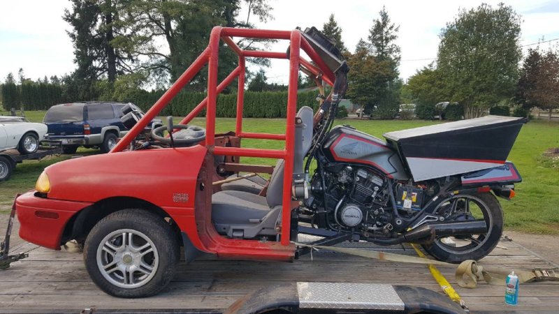 This Craigslist Honda-Ford Hybrid Is An $850 Homemade Trike