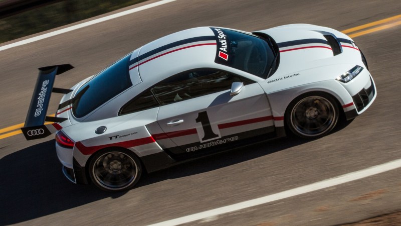 600-Horsepower Audi TT Clubsport Turbo Concept Debuts at SEMA