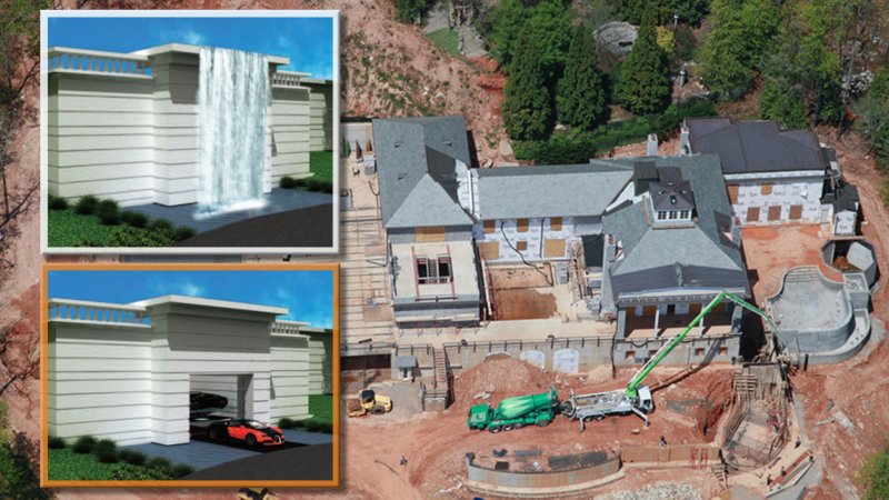 The $15 Million ‘Safest Home in America’ Comes With a 30-Car Garage Behind a Waterfall