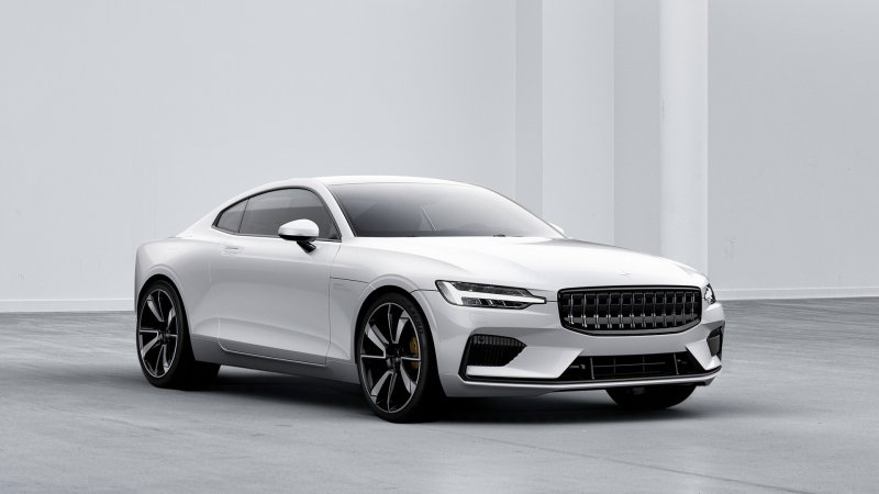 The Polestar 1 Is a Sexy, 600-HP Hybrid Sports Coupe With Volvo Bones