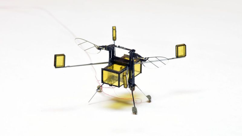 Harvard’s RoboBee Drone Can Shoot in & out of Water