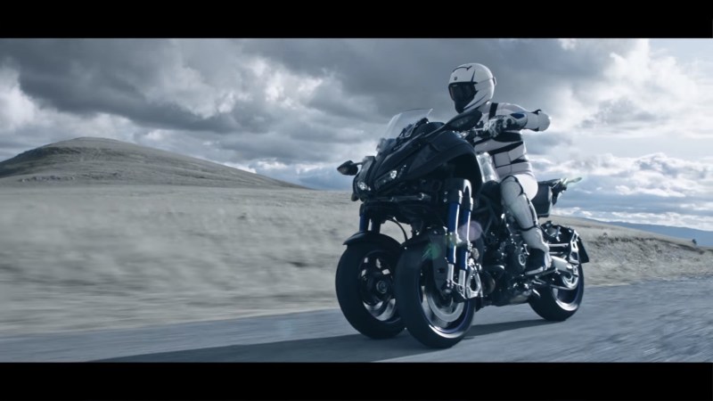 The Yamaha Niken Is a Three-Wheeled Sport Bike