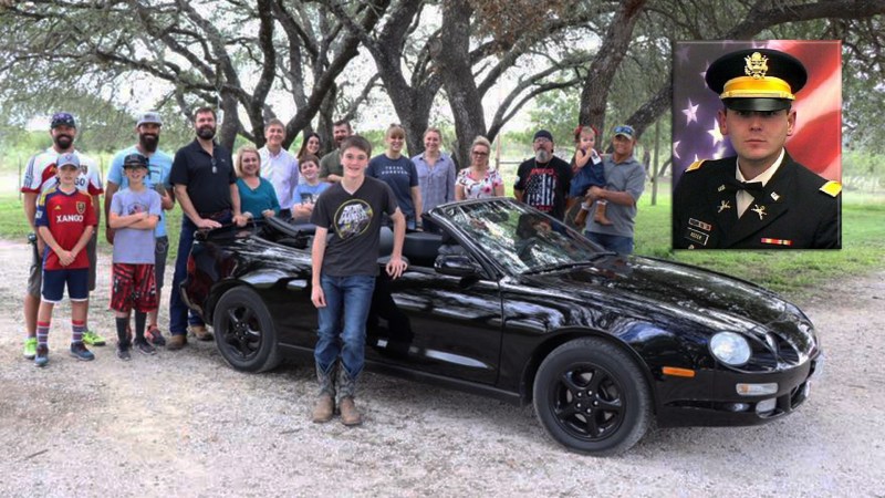 Widow Tracks Down Fallen U.S. Soldier’s Old Toyota Celica to Surprise Teenage Son