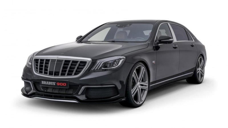 Brabus Shoves 888 Horsepower Into a Mercedes-Maybach S650