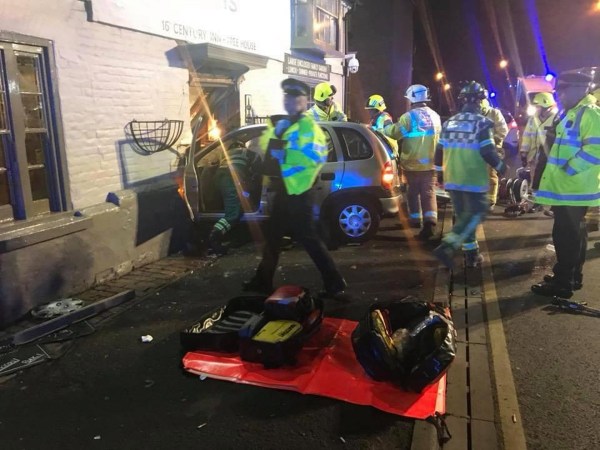 Man Allegedly Crashes Car into Bar After Being Kicked Out