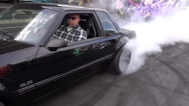 Matt Farah Drops by Hoonigan With His Fox Body Mustang