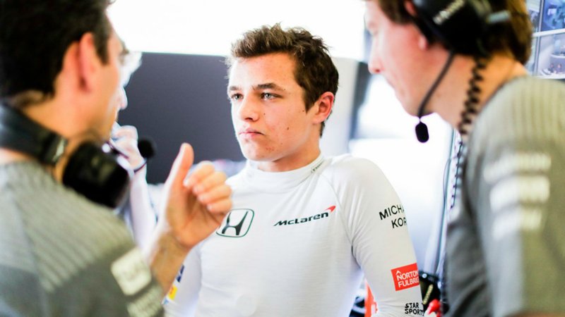 Lando Norris Wants to Prove He’s on Par With Ferrari’s LeClerc