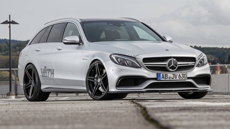 This Insane 700-Horsepower Mercedes-Benz C63 AMG Wagon Can Hit 211 MPH