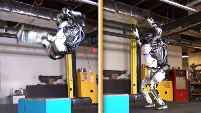 Say Hello to Atlas, the Backflipping Robot Ninja From Boston Dynamics