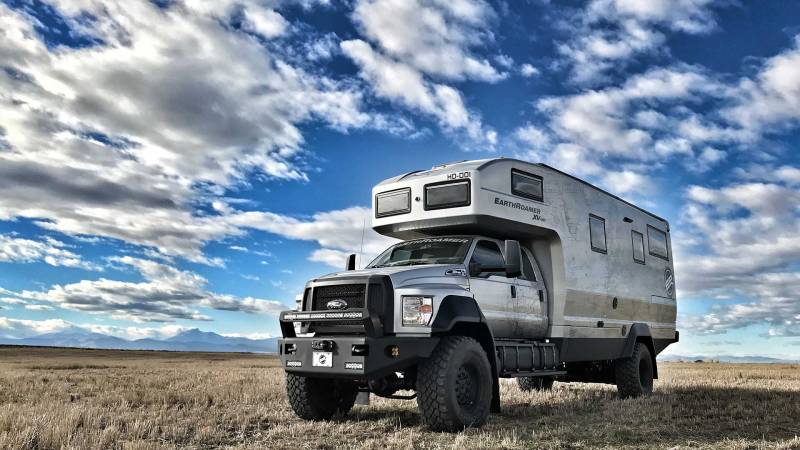 The Ford F-750-Based EarthRoamer XV-HD Is a $1.5 Million Slice of Off-Roading Heaven