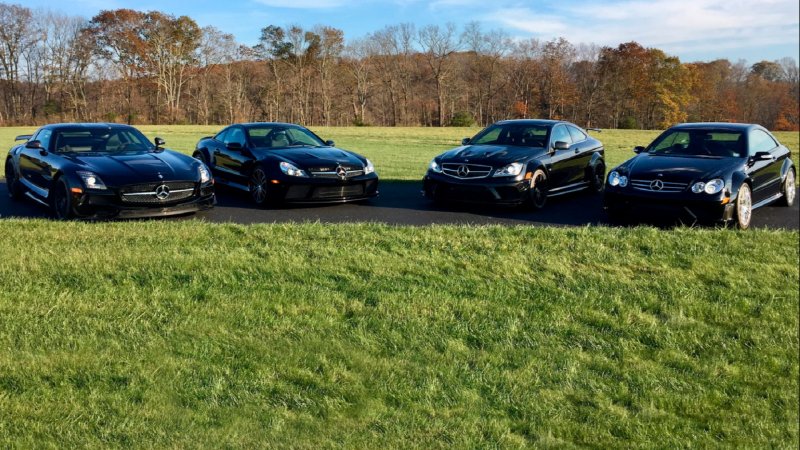 This Four-Car AMG Black Series Collection Is Going to Auction