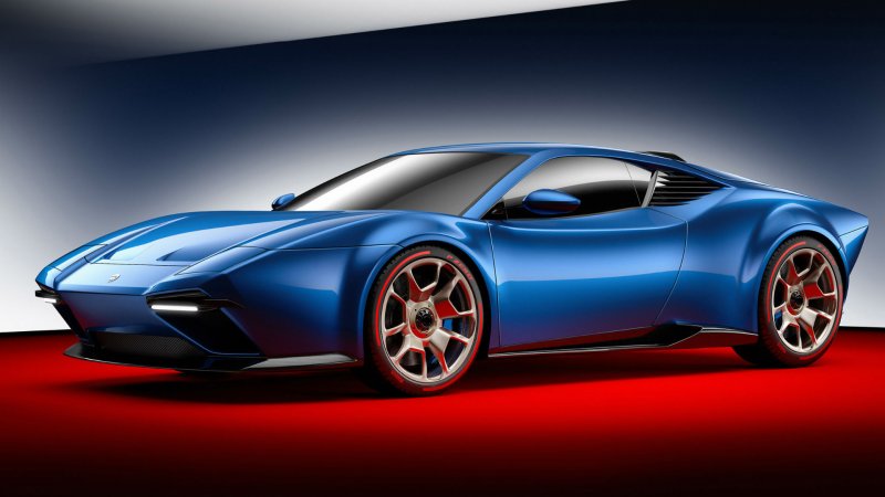 Try Not to Stare at This Lamborghini Huracan-Based DeTomaso Pantera Tribute