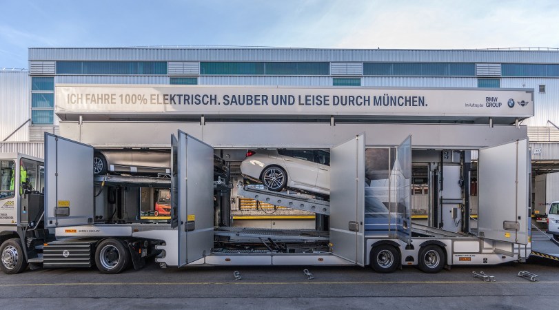 Electric Trucks Help BMW Plant Reduce Emissions