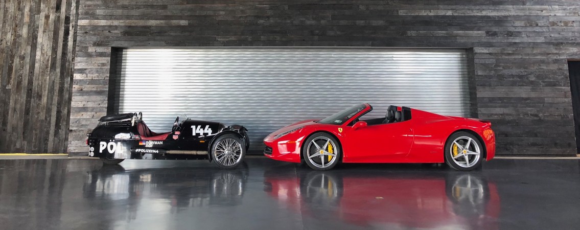 Morgan 3-Wheeler Vs. Ferrari 458 Spider: A Very Biased Comparison