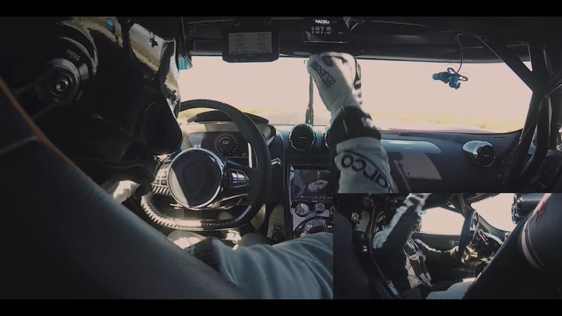 Watch Koenigsegg’s Agera RS Production Car Speed Record From Behind the Driver’s Seat