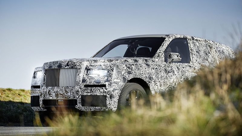 The Rolls-Royce SUV May Not Be Called the Cullinan