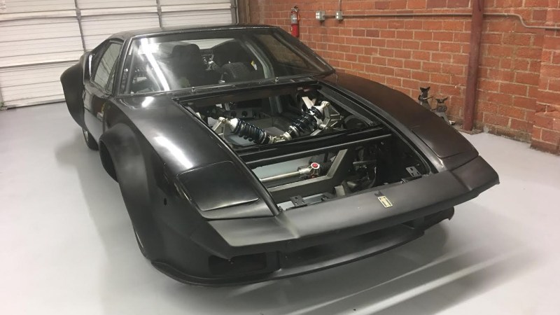 There’s an Unfinished De Tomaso Pantera Project with a Twin Turbo Windsor V8 For Sale