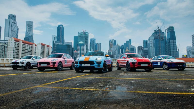 Porsche Unveils Five Macans With Classic Racing Liveries