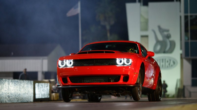 Dodge Challenger Demon Breaks the 9-Second Quarter-Mile Barrier