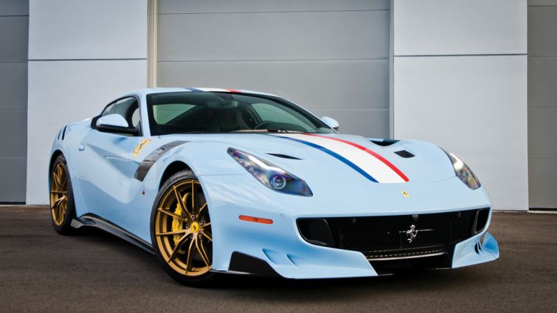 Unique Ferrari F12tdf With Historic Livery Going to Scottsdale Auction