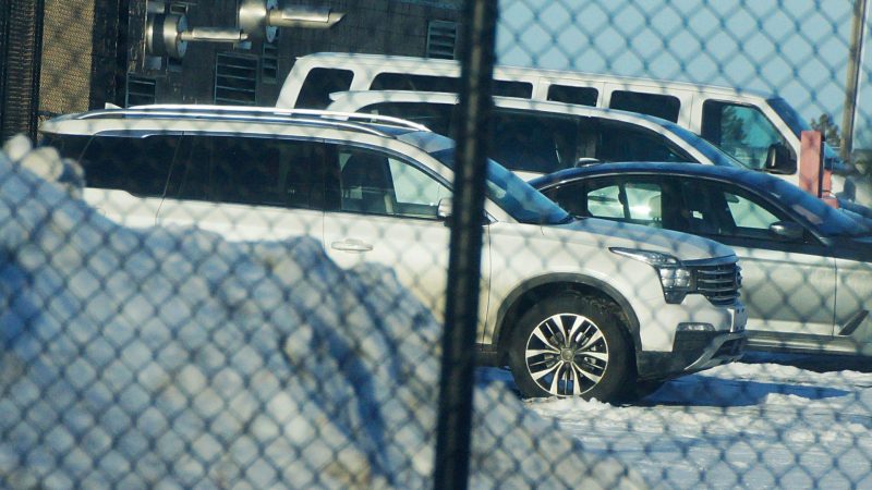 Imported from China: GAC Motor GS8 Test Mule Spied In Minnesota