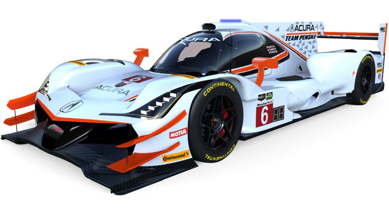 Penske Reveals Official Livery for Acura ARX-05 Prototype Ahead of Daytona