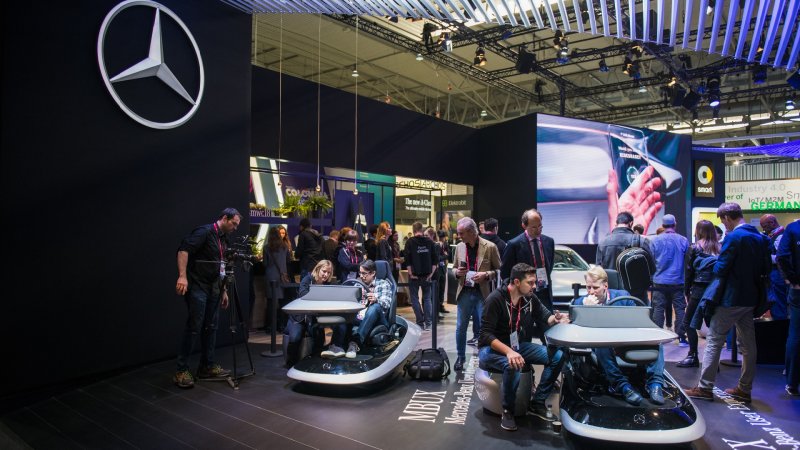 Mercedes Shows Off Artificial Intelligence at Mobile World Congress 2018