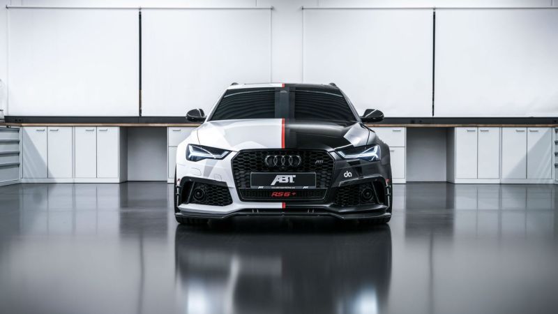 Pro Skier Jon Olsson Unveils His 735-HP Two Tone Audi RS6 Avant