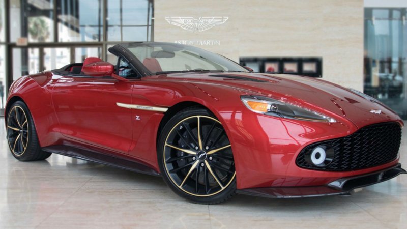 One of 99 Aston Martin Vanquish Zagato Volantes Is for Sale