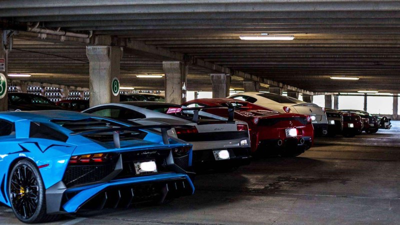 This Unbelievable Car Collection Hides in Plain Sight in an Office Parking Garage