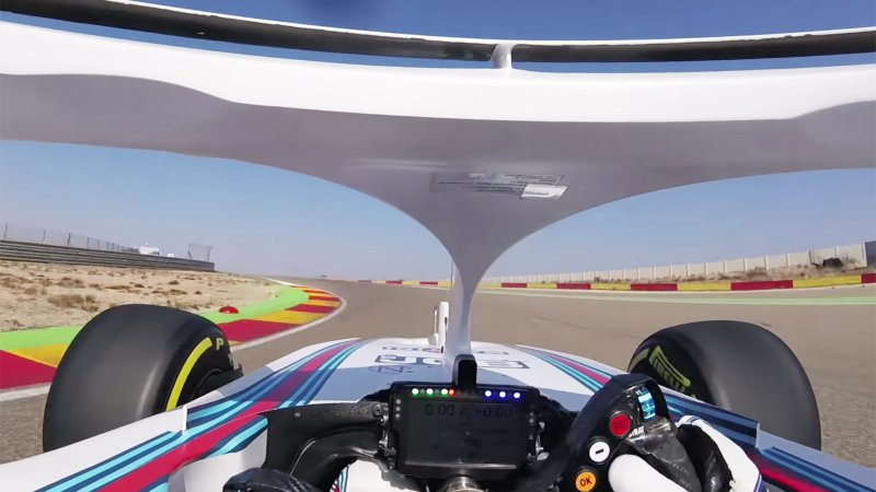 Here’s What the New Formula 1 Halo Looks Like From the Driver’s Seat